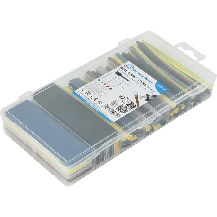 KIT SCATOLA 90 MANICOTTI TERMORETRAIBILI 10 CM.