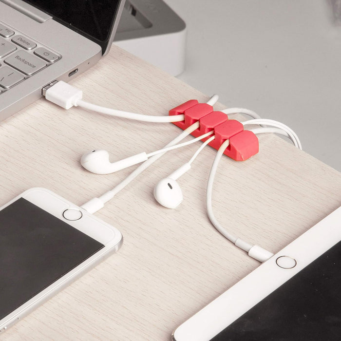 ORGANIZER CAVO SCRIVANIA CON 4 CANALI.