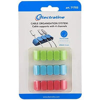 ORGANIZER CAVO SCRIVANIA CON 4 CANALI.