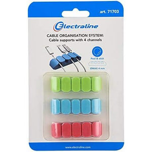 ORGANIZER CAVO SCRIVANIA CON 4 CANALI.