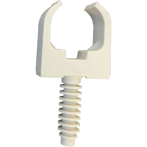 SET 20 CLIPS A SCATTO PER TUBI DA D.20MM