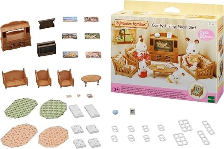 Sylvanian Families,Comfy Living Room Set,Epoch,Eta 3+