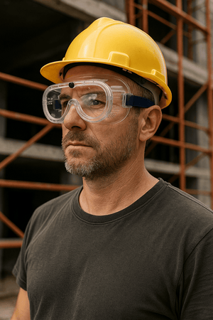 Occhiali di Protezione Antinfortunistici con Lente Antiappannamento - Lemag srl