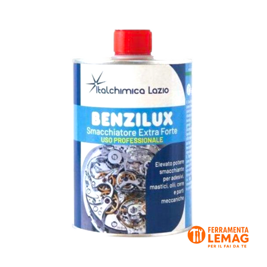Smacchiatore Extra Forte Benzilux 500ml per Tessuti e Superfici Difficili- Lemag