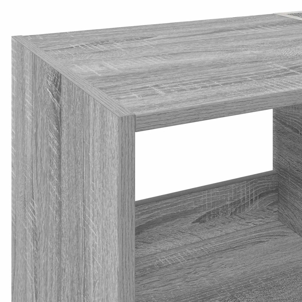 Supporto per giradischi Sonoma grigio 82 x 39,5 x 82,5 cm 8012887