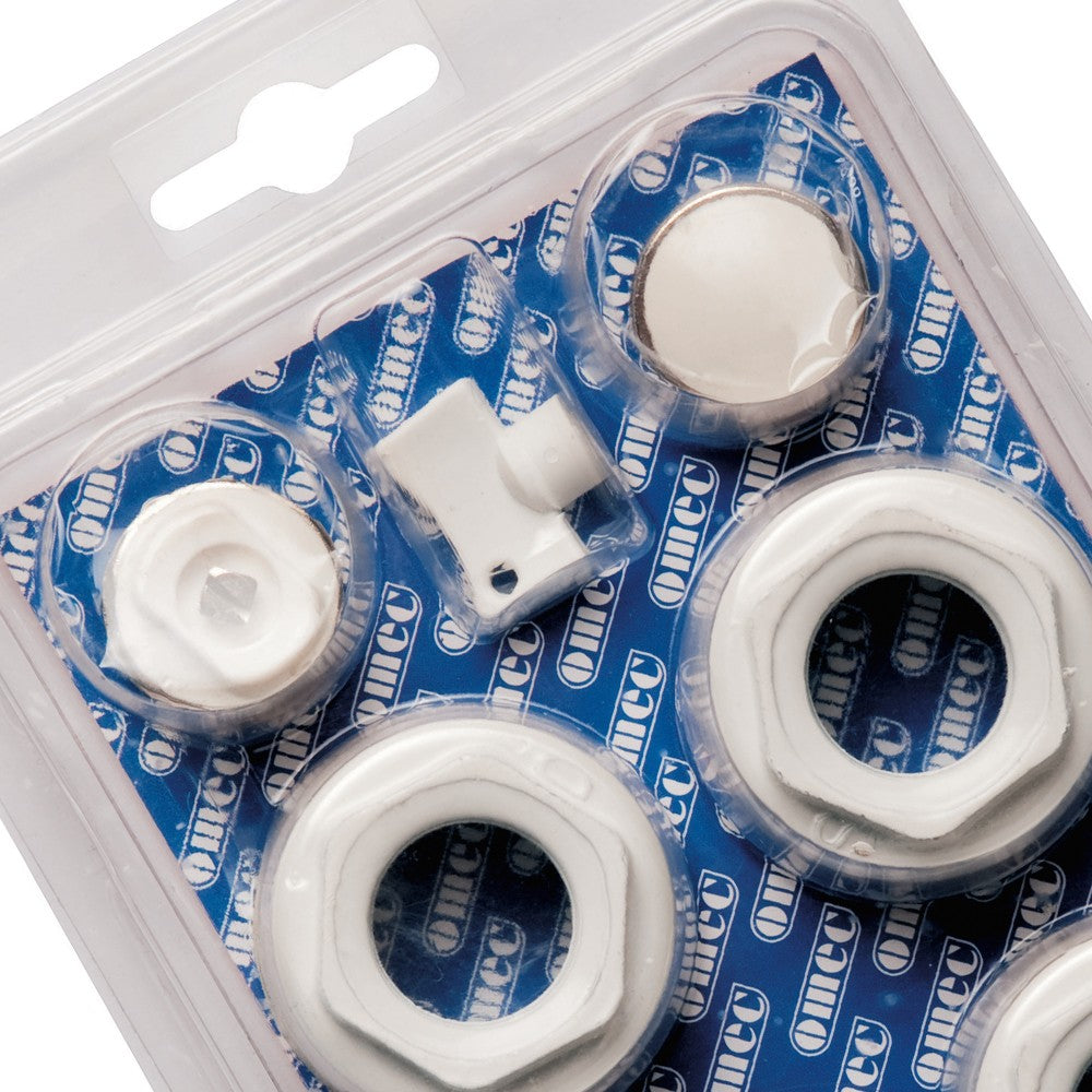 Kit per installazione radiatori in alluminio 1x1/2