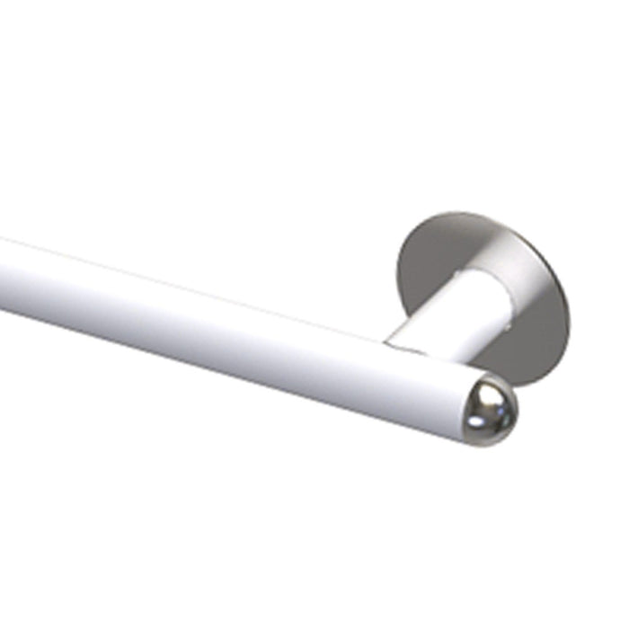 Maniglia bagni disabili e terza eta cm 80 destra giotto inox bianco opaco