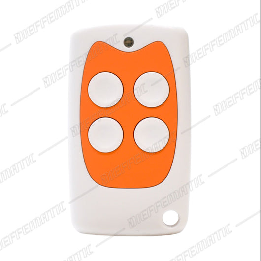 Telecomando radiocomando COMPATIBILE CON Nice Very Ve 2 tasti argento TX-FR