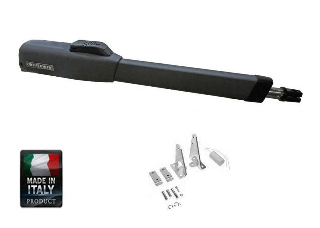 MOTORE CORSA 400MM CANCELLO ANTE BATTENTI 230V IRREVERSIBILE CON BLOCCO 6170120