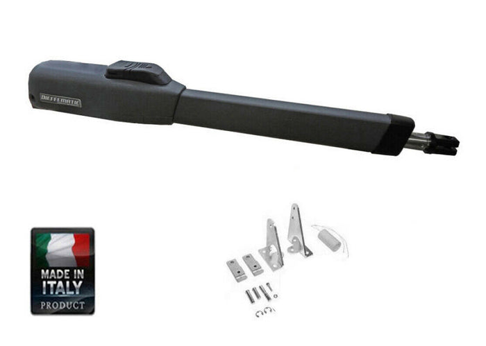 MOTORE CORSA 400MM CANCELLO ANTE BATTENTI 230V IRREVERSIBILE CON BLOCCO 6170120