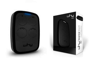 NERO RADIOCOMANDO UNIVERSALE 4 IN 1 A CODICE FISSO ROLLING CODE X AUTOMAZIONE df