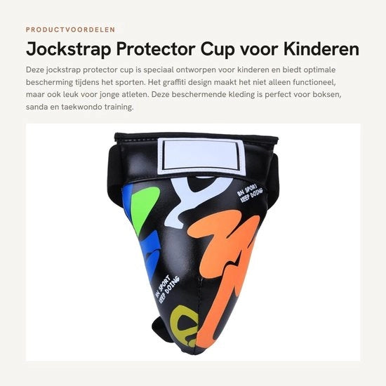 Jockstrap per Ottima Protezione - Abbigliamento Protettivo - Protezione per lo Sport - Protezione per Biliardino/Boxe/Sandokon/Taekwondo - Copertura Pieghevole - Protezione per Bambini - Abbigliamento Sportivo per Bambini