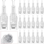 Microneedling Naalden 36 Punti - Sostituzione DermaPen - Nano-Pin - Componenti del Carrello - 20 Pezzi - Imballaggio Sterile