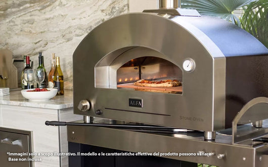 Forno a Gas GPL da Esterno 110x69,7x123 cm Alfa Stone Oven Copper