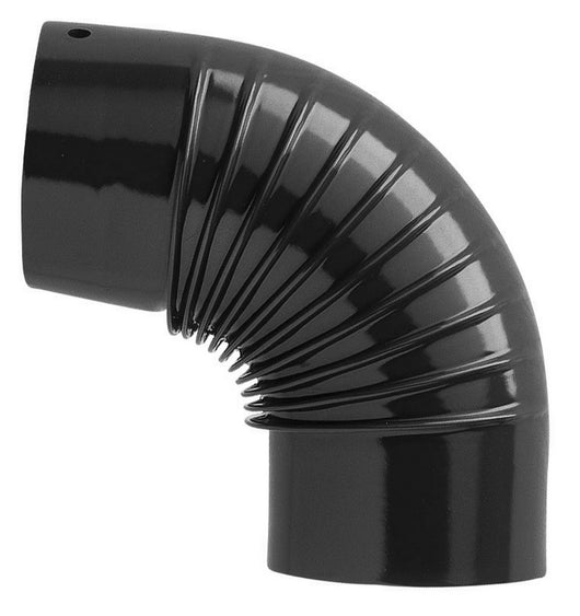 gomito x stufa 90 diametro 13 nero cod:ferx.2542