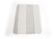 Copriletto Copritutto In Cotone Disegno Ginevra Colore Grigio - Singolo - Grigio