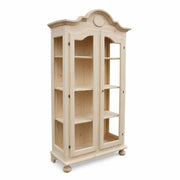 Vetrina 2 porte 3 ripiani legno grezzo 103x45x197 (958) - Mobili 2G