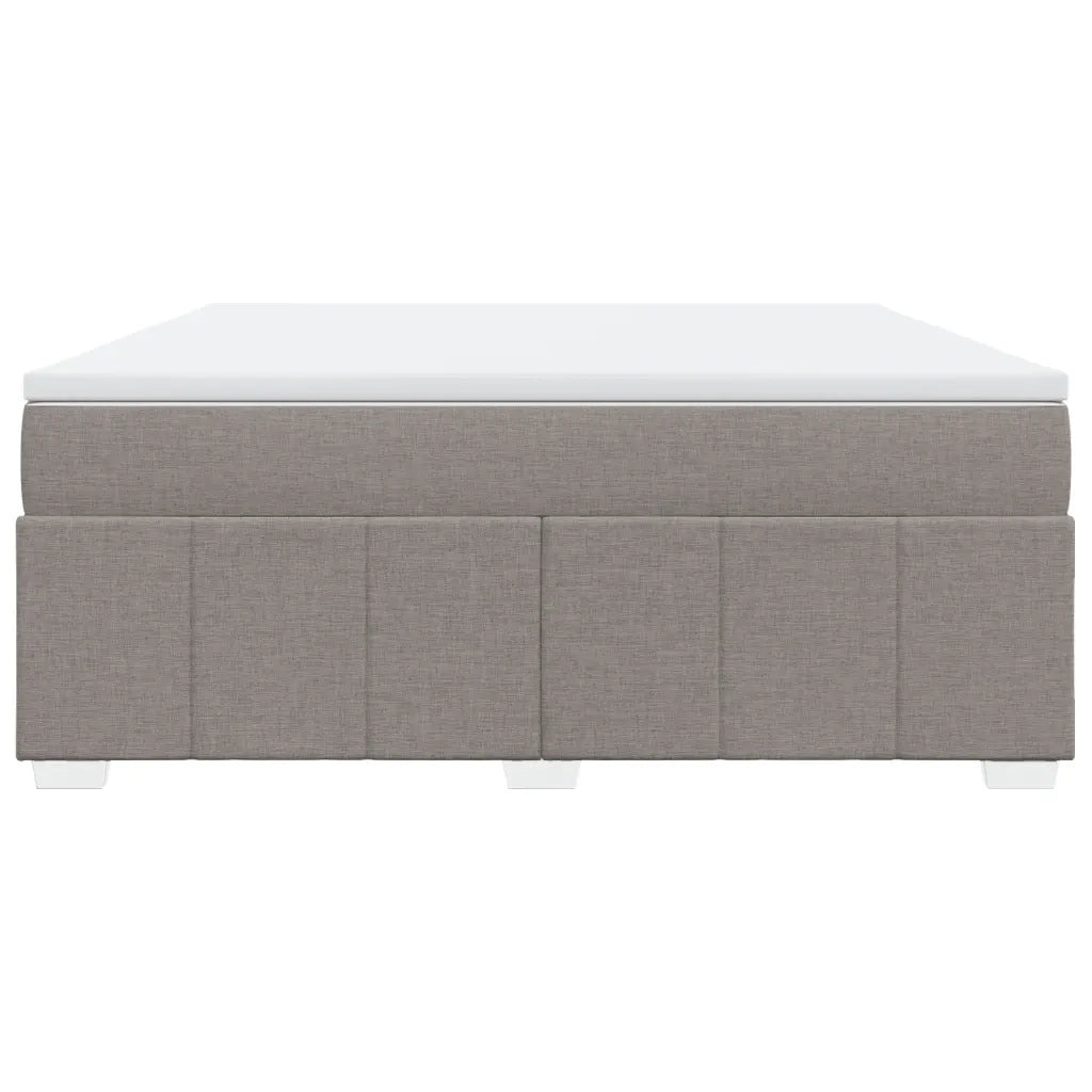 Giroletto a Molle con Materasso Tortora 180x200 cm in Tessuto 3285495