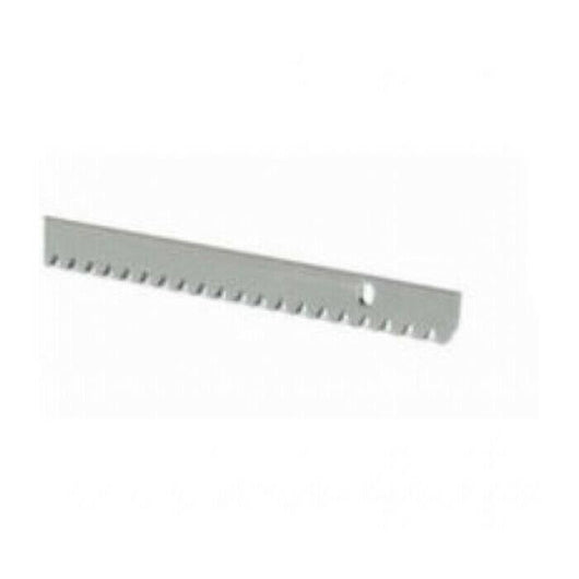 CREMAGLIERA M4 IN METALLO 30 X 12 MM CON DISTANZIALI TONDI RIB ACS9021 1 METRO