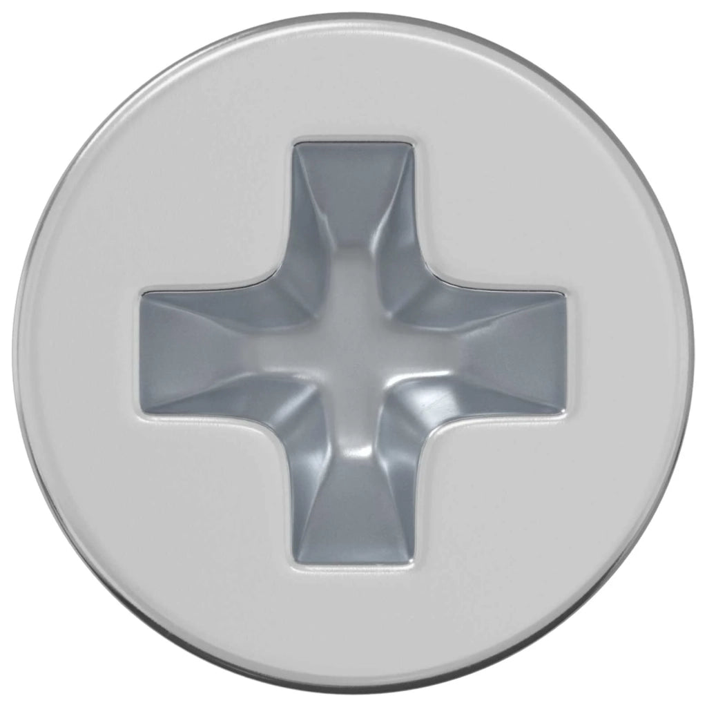 Viti a testa conica 2 pz Argento M4 x 6 mm Acciaio CFW4498047