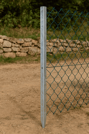 Paletto Zincato SFB per Recinzione – Altezza 175 cm – In Metallo Resistente – Lemag srl