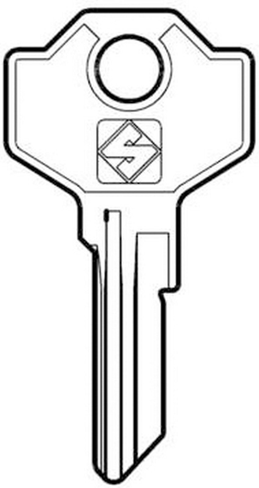 chiavi silca art. gs13 gr.2 cod:ferx.25445