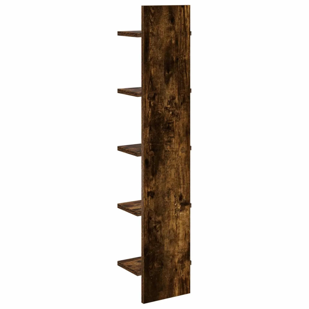 Scaffale da parete Rovere Fumo 22 x 15 x 100 cm 8012428