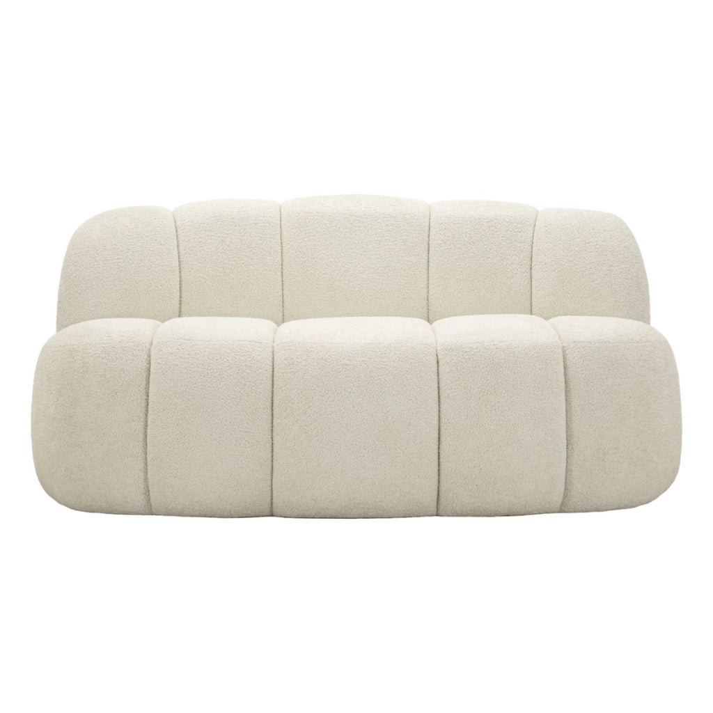 Divano VKH1060, Bianco, Spugna, 145x80x69 cm