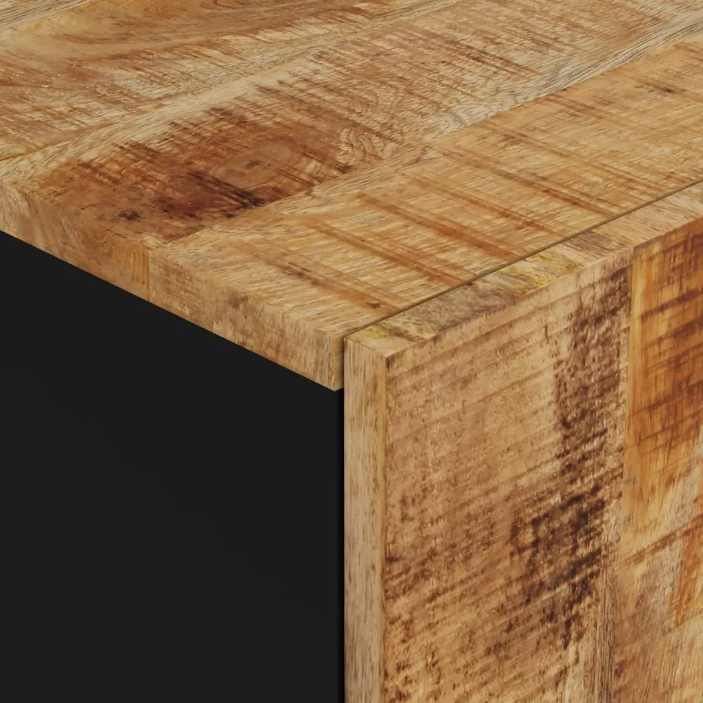 Mobile da Bagno | Armadio da bagno 38x33x58 cm in Legno Massello di Mango