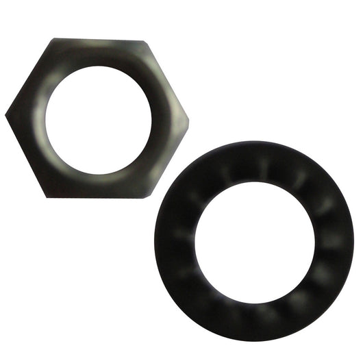 1blister set 4 rondelle zigrinate + 4 dadi x tubo filtro cod:ferx.25458