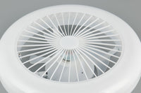 VENTILATORE E PLAFONIERA LED BIANCO