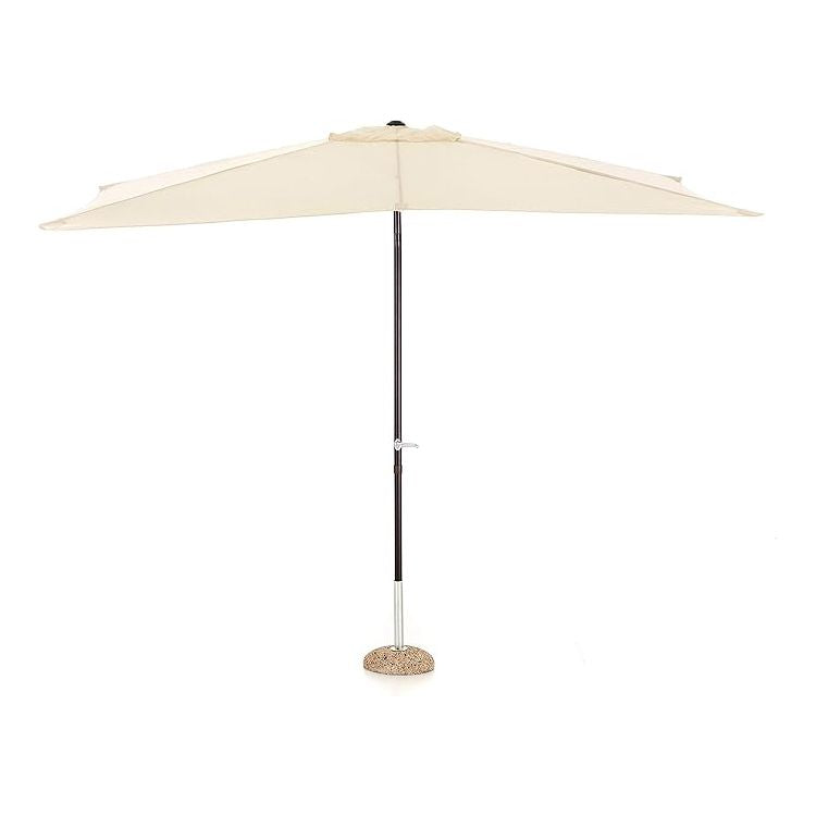 OMBRELLONE GARDEN WOOD 3X3X230M ECRU PALO CENT MANOVELLA