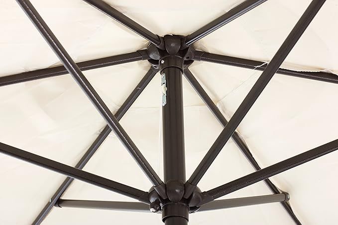 OMBRELLONE GARDEN WOOD 3X2X230M ECRU PALO CENT MANOVELLA