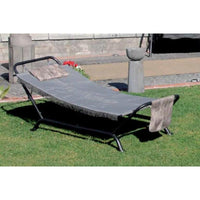 AMACA PRENDISOLE BALI TUBOLARE ANTRACITE TELO GRIGIO CHIARO