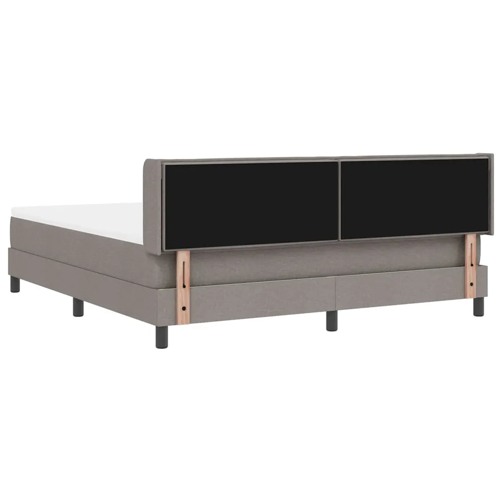 Letto a molle con testiera Talpa 200 x 180 cm Tessuto 3341059