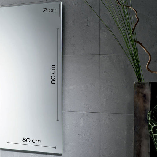 Specchio filolucido 50x80 cm reversibile 2545 serie Gedy WILLIAM