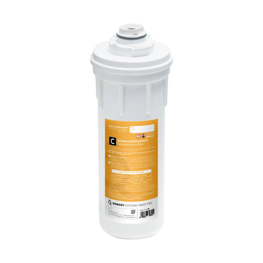 Aqpet ricambio cartuccia Resina a sgancio rapido per impianti Twist Pro