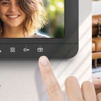 VIDEO CITOFONO 2 FILI MONOFAMILIARE - SCHERM 7 POLLICI A COLORI