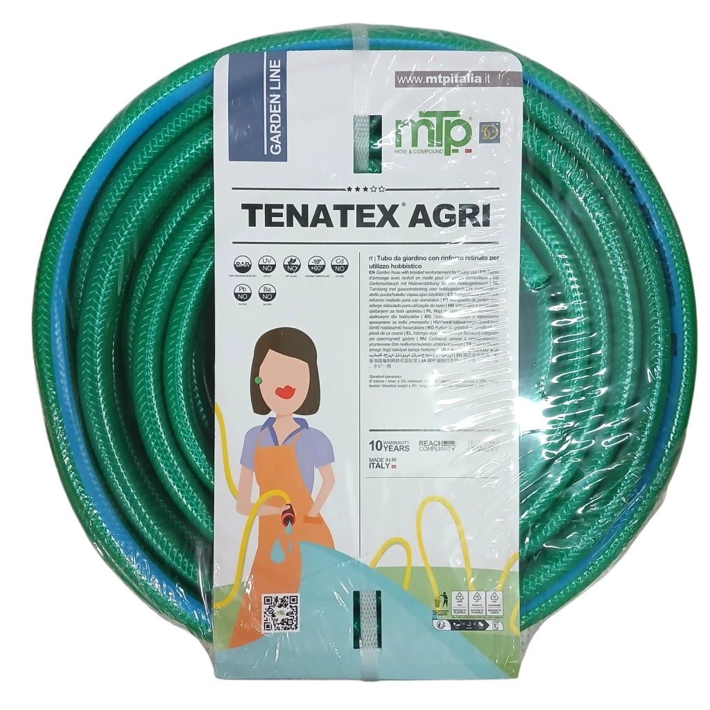 TUBO TENATEX AGRI NERO/VERDE D.1/2" 15M