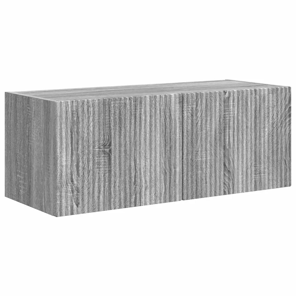 Mobile TV da parete-Mobile TV a Muro-Credenza TV Grigio Sonoma 60 x 31 x 29.5 cm 596954