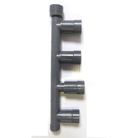 Rain bird - raccordo a vite in pvc con 4 valvole magnetiche dist