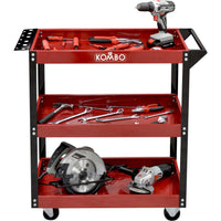 CARRELLETTO PORTAUTENSILI 3 RIPIANI