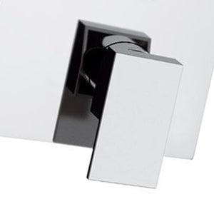 Rubinetto vasca/doccia da incasso quadro- serie q design