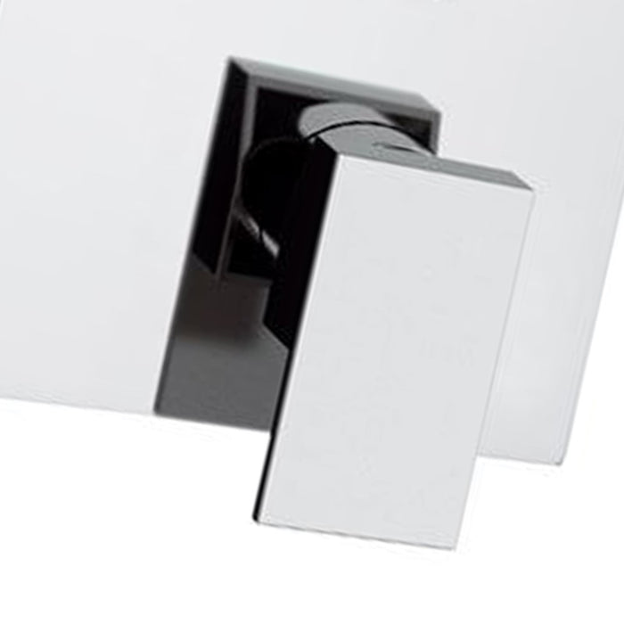 Rubinetto vasca/doccia da incasso quadro- serie q design