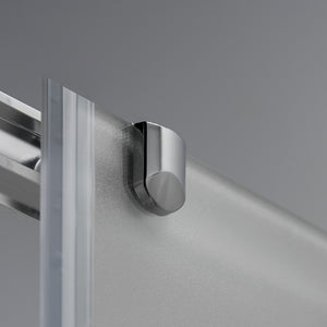 BOX DOCCIA ELITE ANGOLARE 90x100 CM SCORREVOLE OPACO