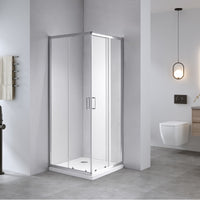 Box doccia 70x100 cm angolare 4 mm trasparente h185 | Four