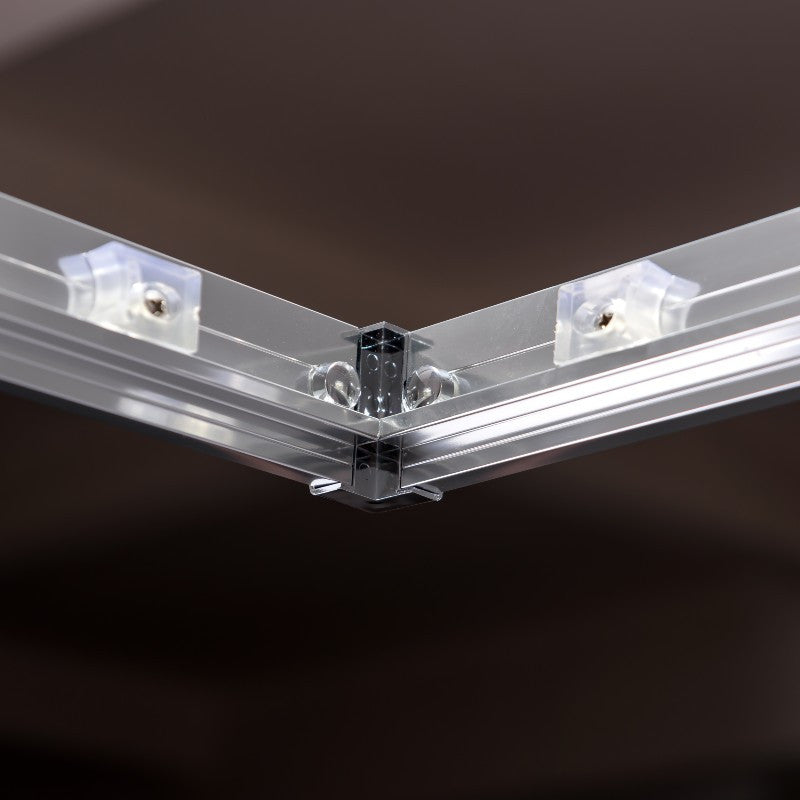 Box doccia 70x100 cm angolare 4 mm trasparente h185 | Four