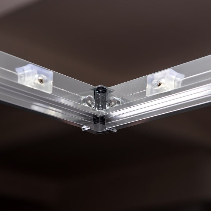 Box doccia 70x100 cm angolare 4 mm trasparente h185 | Four