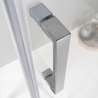 BOX DOCCIA ELITE SEMICIRCOLARE 80x80 CM SCORREVOLE TRASPARENTE