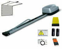 KIT AUTOMAZIONE GARAGE PORTE SEZIONALI E BASCULANTI A MOLLA FINO 100KG 15MQ + AC